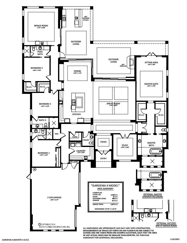 Gardenia II great room angle 3