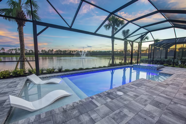 Layton covered lanai